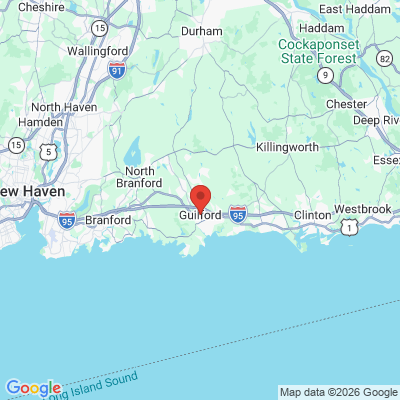 Map to  office in Guilford, CT