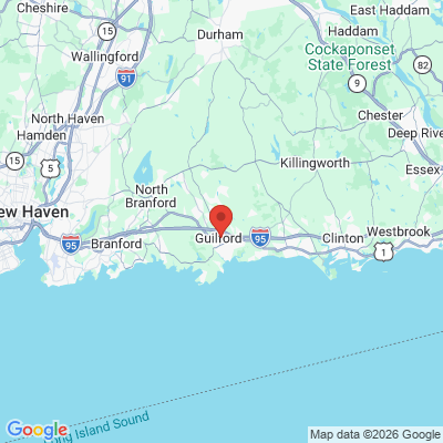 Map to  office in Guilford, CT