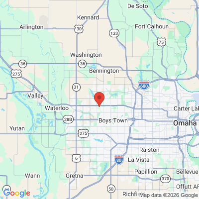 Map to  office in Omaha, NE