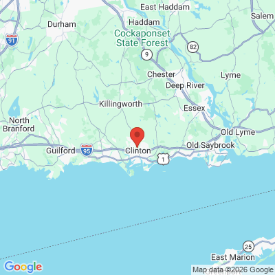 Map to  office in Clinton, CT