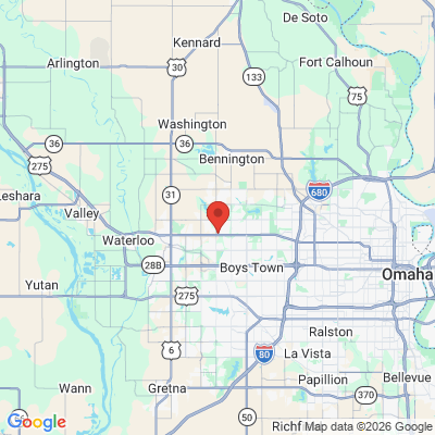 Map to  office in Omaha, NE