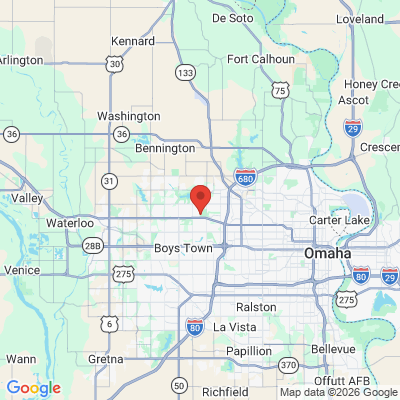 Map to  office in Omaha, NE