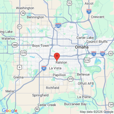 Map to  office in Omaha, NE