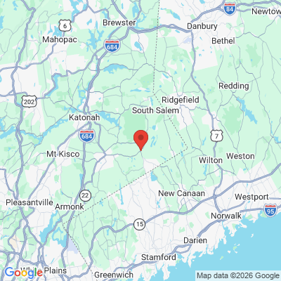 Map to  office in Pound Ridge, NY