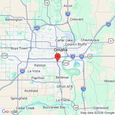 Map to  office in Omaha, NE