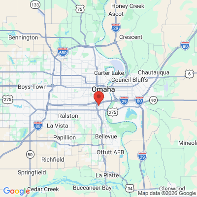 Map to  office in Omaha, NE