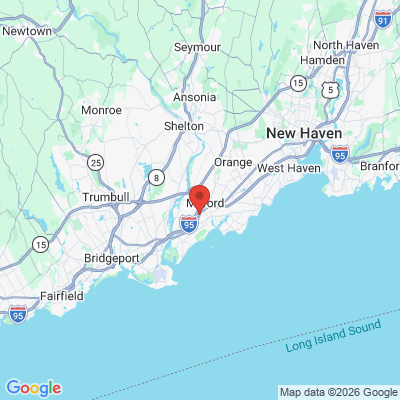 Map to Big Smiles Pediatric Dentistry office in Milford, CT
