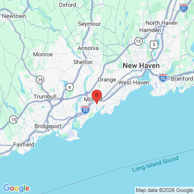 Map to  office in Milford, CT