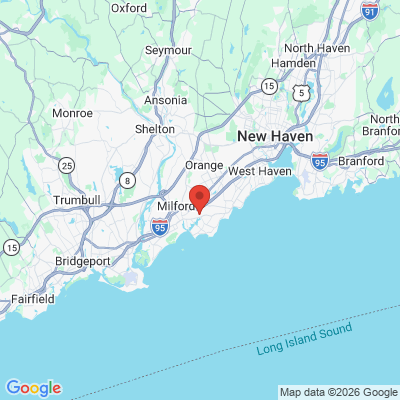 Map to  office in Milford, CT