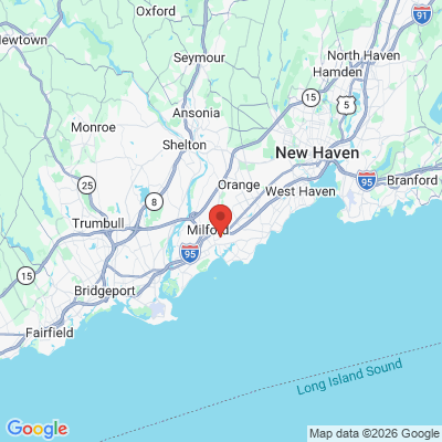 Map to  office in Milford, CT