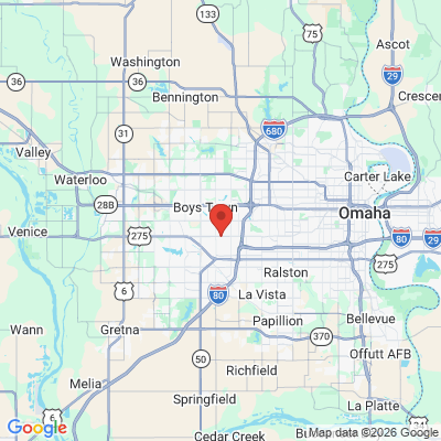 Map to  office in Omaha, NE