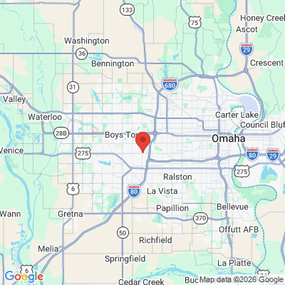 Map to  office in Omaha, NE