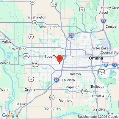 Map to  office in Omaha, NE