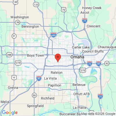 Map to  office in Omaha, NE