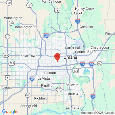 Map to  office in Omaha, NE