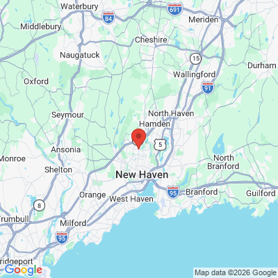 Map to  office in Hamden, CT