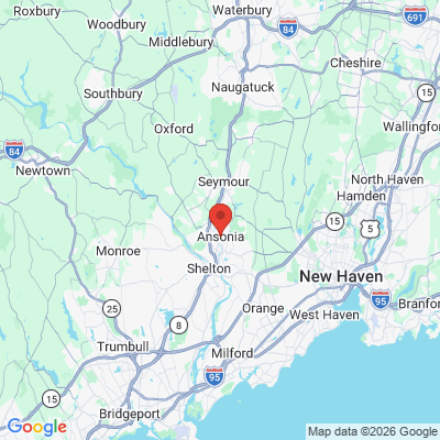 Map to  office in Ansonia, CT