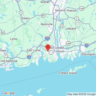 Map to  office in Waterford, CT
