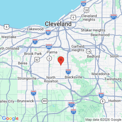 Map to  office in Seven Hills, OH