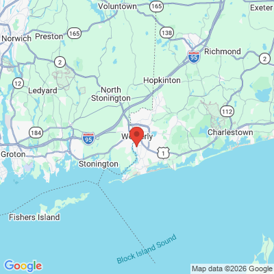 Map to  office in Westerly, RI