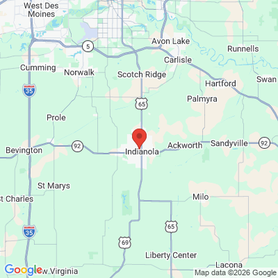 Map to  office in Indianola, IA