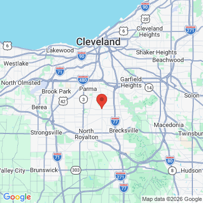 Map to  office in Cleveland, OH