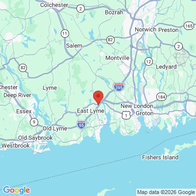 Map to  office in East Lyme, CT