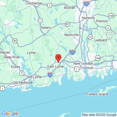 Map to  office in East Lyme, CT