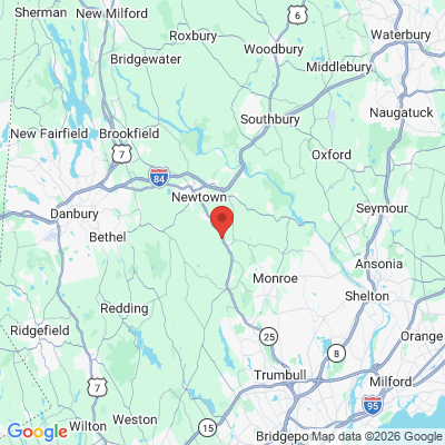 Map to  office in Newtown, CT