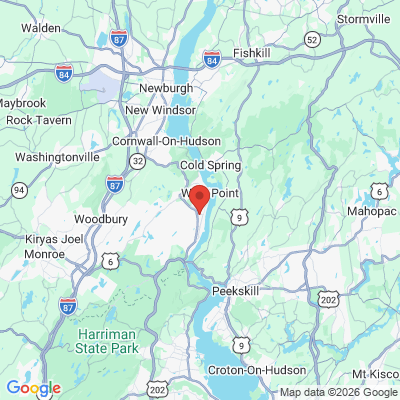 Map to  office in Highland Falls, NY