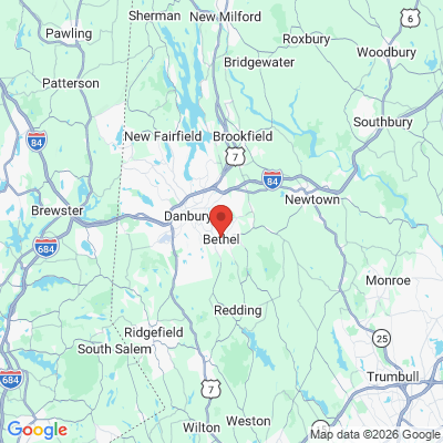 Map to  office in Bethel, CT