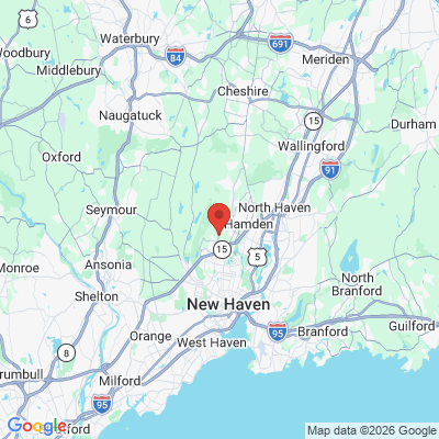 Map to  office in Hamden, CT
