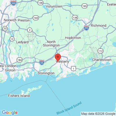 Map to  office in Pawcatuck, CT
