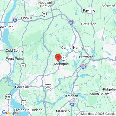 Map to  office in Mahopac, NY