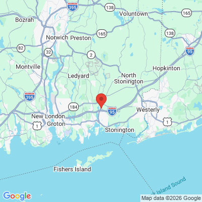 Map to  office in Mystic, CT