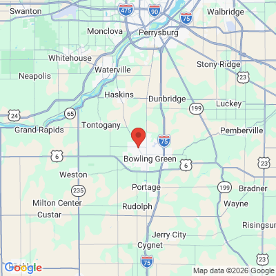 Map to  office in Bowling Green, OH