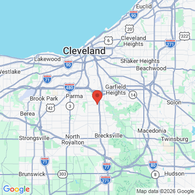 Map to  office in Independence, OH
