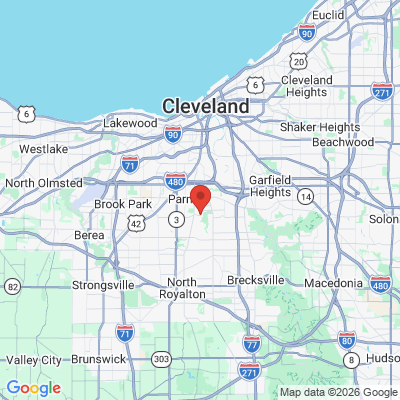 Map to  office in Parma, OH