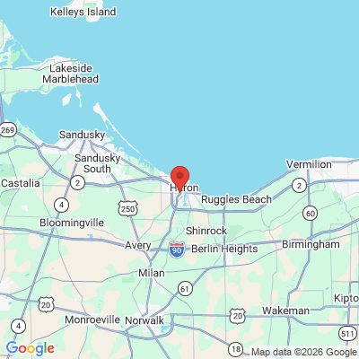 Map to  office in Huron, OH