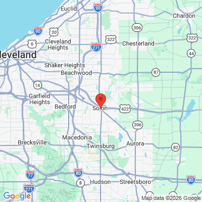 Map to  office in Solon, OH
