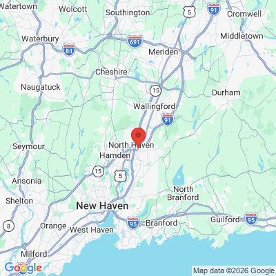 Map to  office in North Haven, CT