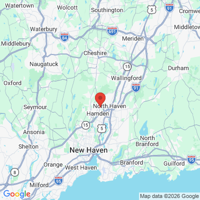 Map to  office in Hamden, CT