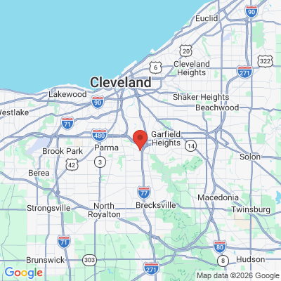 Map to  office in Independence, OH
