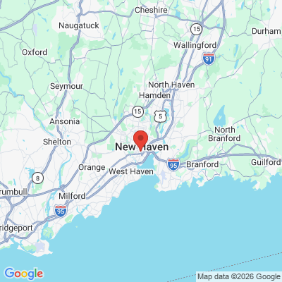 Map to  office in New Haven, CT