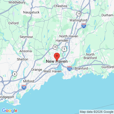 Map to  office in New Haven, CT