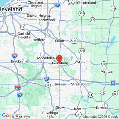 Map to  office in Twinsburg, OH