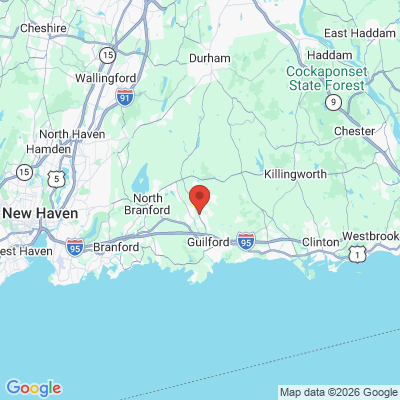 Map to  office in Guilford, CT