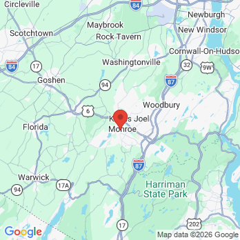Map to Gutkovich Vitaly DDS office in Monroe, NY