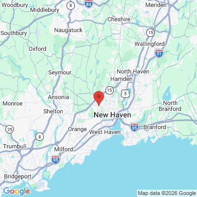 Map to  office in New Haven, CT