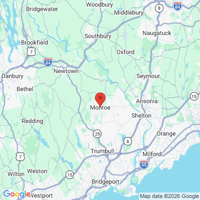 Map to  office in Monroe, CT